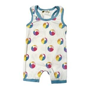 Monica + Andy Organic Racerback Shortall 3-6m